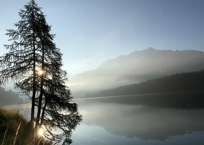 - Chesa Andrea - Gartensitzplatz Lägenhet *
